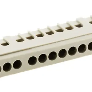 Prix Choc Bornier de phase 12 modules - Gris - Rail DIN 16 mm² ZENITECH