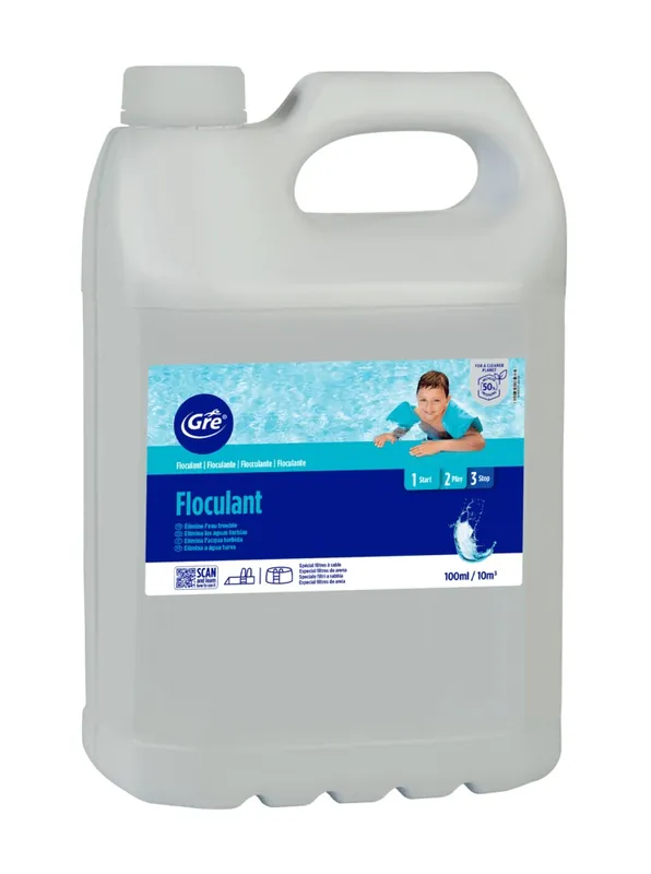 Floculant piscine 5 litres GRE Certifié