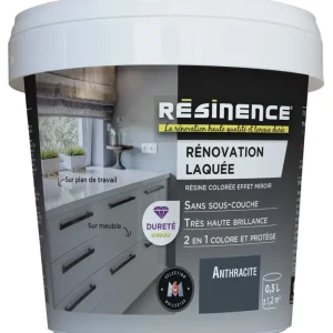 Résine de Rénovation Laquée anthracite 500 ml RESINENCE Affaire À Saisir