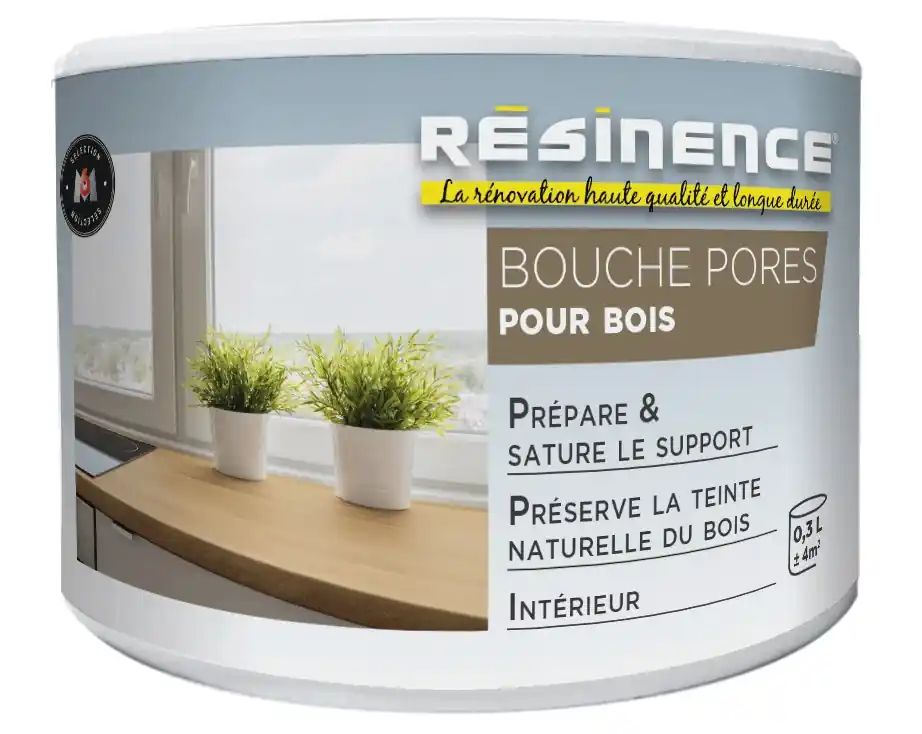 Achat Immédiat Bouche pore pour bois 300 ml RESINENCE