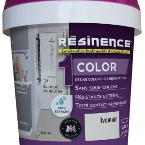 Promotion Résine de rénovation COLOR ivoirine 250 ml RESINENCE