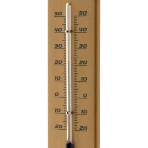 Thermomètre plastique effet bois intérieur ou extérieur Bon Plan