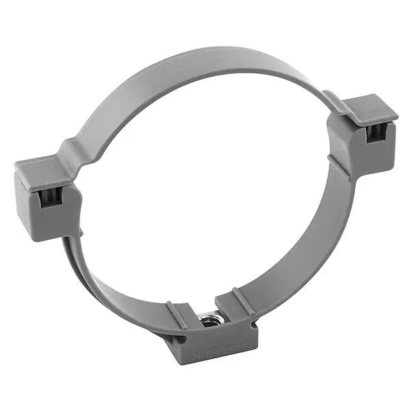 Collier fixation sans vis PVC évacuation - D.80mm FITT Must-Have