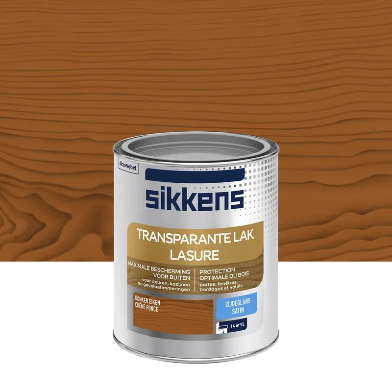 Lasure chêne foncé 750 ml SIKKENS Jusqu'à Épuisement Des Stocks