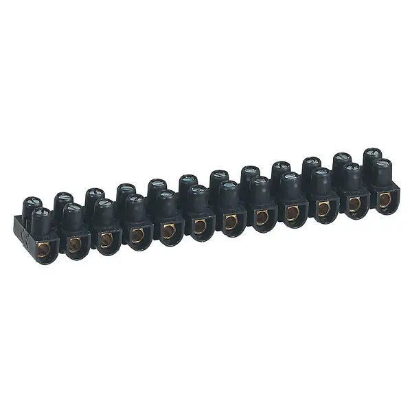 Borne de raccordement Nylbloc 12 plots - 10mm² - 57A - Noir LEGRAND Petit Prix