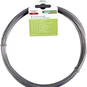 Bobine de fil de fer galva 20m 1,4mm WINDHAGER Must-Have