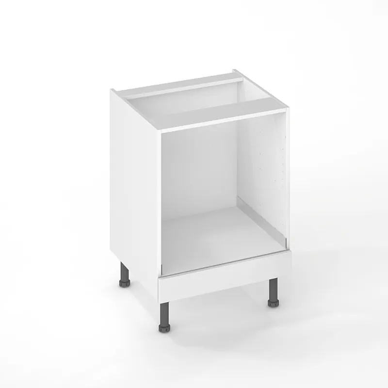 Commander Maintenant Bandeau bas four pour meuble de cuisine Mallorca blanc mat 10 x 60 cm OFITRES