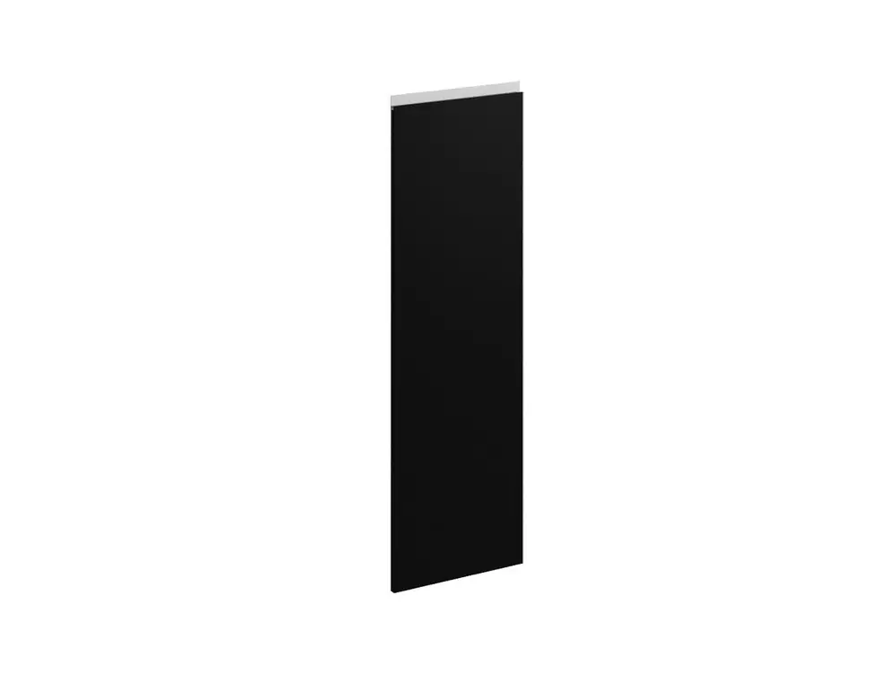 Meilleur Choix Porte avec poignée intégrée pour colonne de cuisine Mallorca noir mat 130 x 40 cm OFITRES