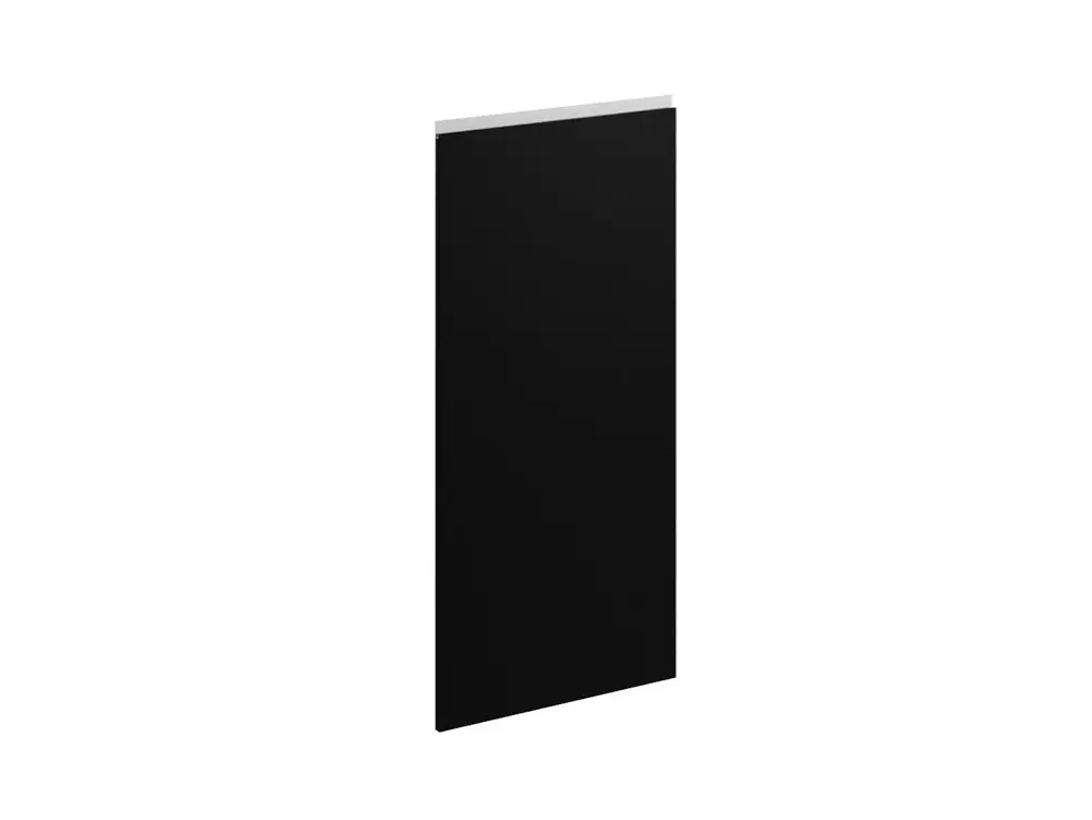 Porte avec poignée intégrée pour colonne de cuisine Mallorca noir mat 130 x 60 cm OFITRES Prix Cassé