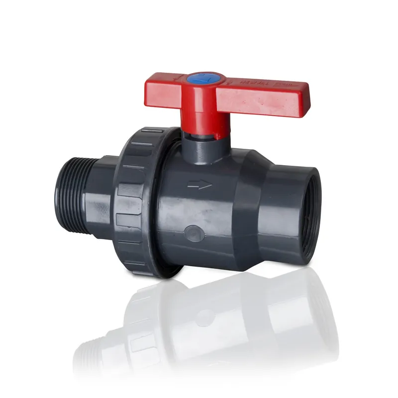 Prix Choc Clapet anti-retour PVC Ø 50 mm PN10 avec embout à visser - GRE