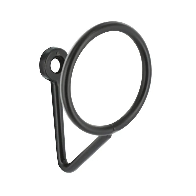 Retour Gratuit Porte-manteau filaire Ring 1 tête 97 mm acier noir CIME