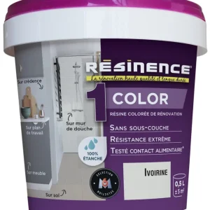 Promotion Résine de rénovation COLOR ivoirine 500 ml RESINENCE