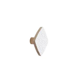 Tete modulo carre cubic blanc BAR PLUS Meilleur Prix