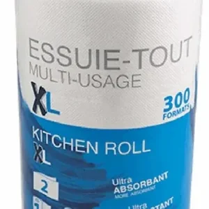 Essuie-tout ouate de cellulose Blanc 300 feuilles ONYX Prix Bas