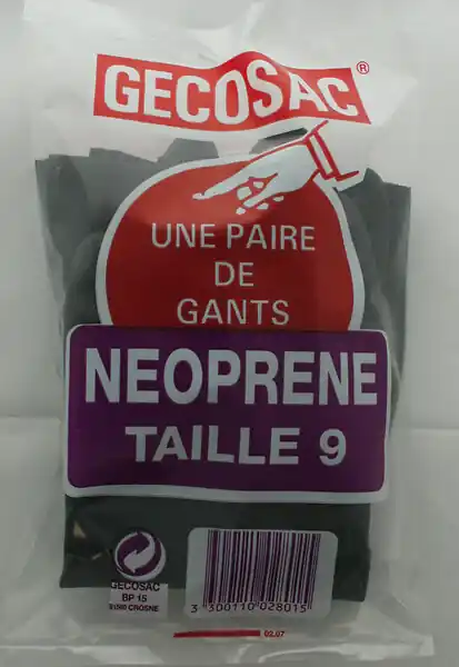 Offre Limitée Gants de protection néoprène - Taille 9 GECOSAC