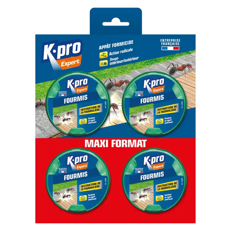 Boites appât anti fourmis par 4 KAPO Prix Cassé