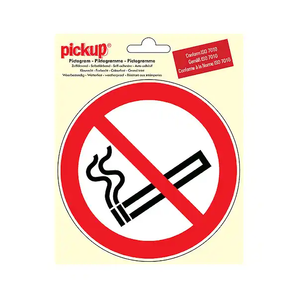 Picto 15cm Défense de fumer PICKUP Marque