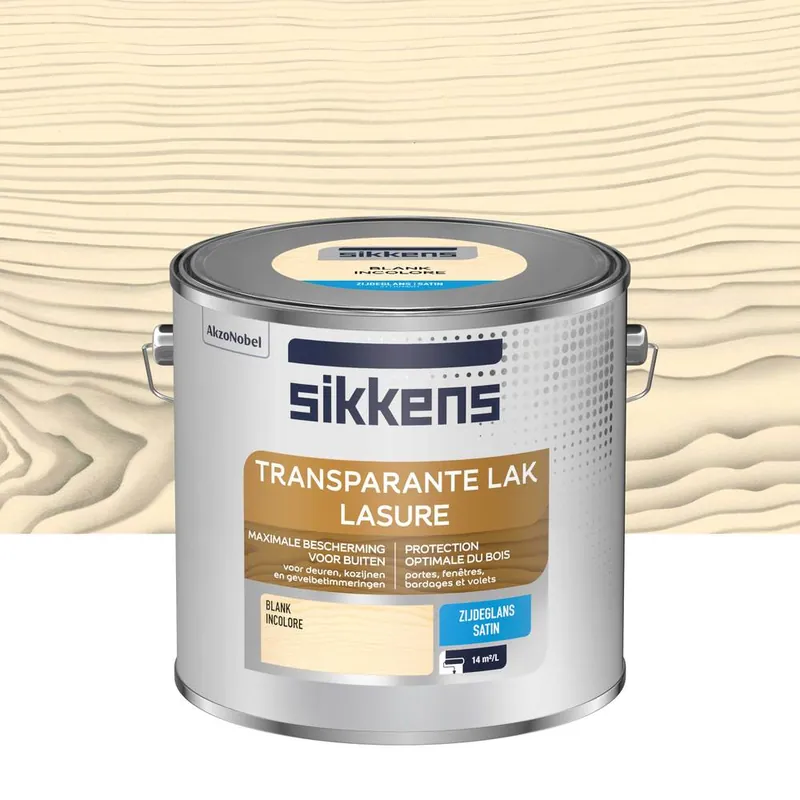 Expédié Aujourd'hui Lasure incolore 2,5 l SIKKENS
