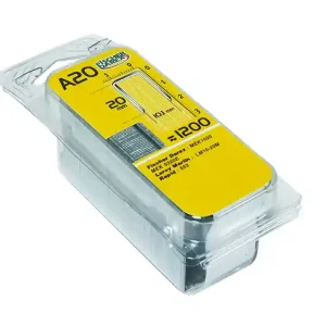 Prix Bas Agrafes type A - 20mm - 1200 pièces FISCHER DAREX