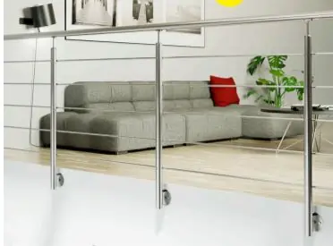 Retour Gratuit Garde-corps Harmony - Inox - L 2,50 m - Pose latérale - SOGEM