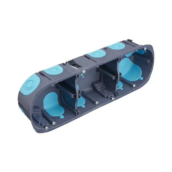 Boîte d‘encastrement 3 postes multi-matériaux P.40mm DEBFLEX Vente Directe