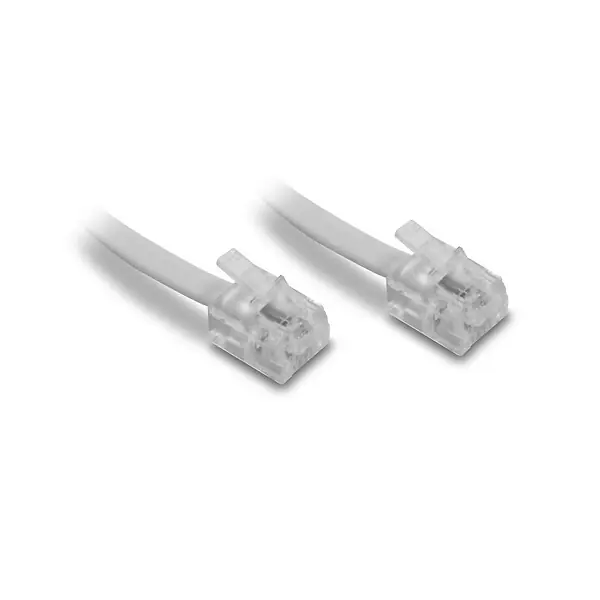 Rallonge téléphonique RJ11 mâle-mâle - 3m ASTRELL Petit Prix