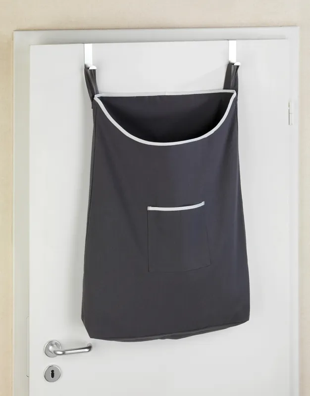 Top Vente Sac linge à suspendre Canguro Gris WENKO