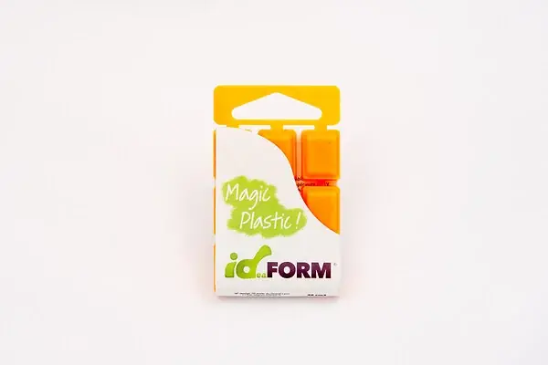 Plastique thermoformable polycaprolactone Orange 18g ID-FORM Acheter En Ligne