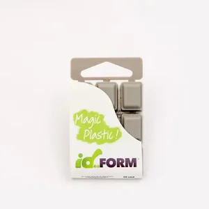 Paiement Sécurisé Plastique thermoformable ID-FORM - Gris - Volume 20 cm³