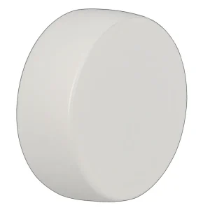 Pas Cher Bouchon métal diam 25 mm Finition blanc par 2 MOBOIS