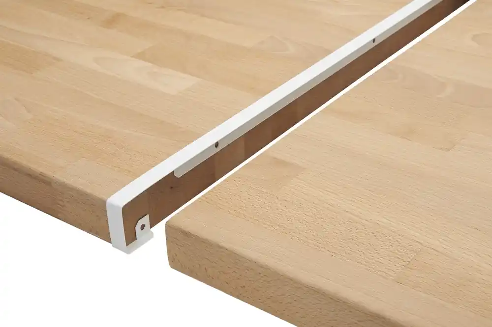 Nouvel Arrivage Profils de jonction aluminium bord droit blanc L 670 X H 38mm SPTD