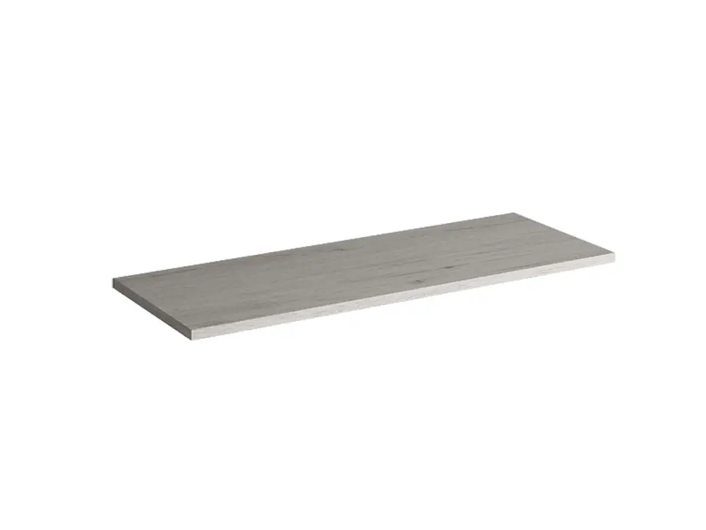 Tablette décorative effet bois blanchi Quadro ANV-01 OAK 80 x 30 cm OFITRES Promotion Saisonnière