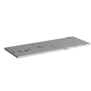 Authentique Tablette décorative Lotus béton mat 80 x 30 cm OFITRES