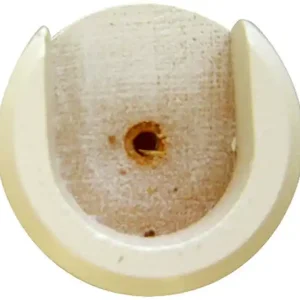 Sachet de 2 supports muraux pour tringle à rideau - Blanc MOBOIS Authentique