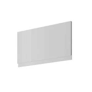 Porte transversale avec poignée intégrée pour meuble haut de cuisine Glossy blanc brillant 35 x 60 cm OFITRES Usine Directe