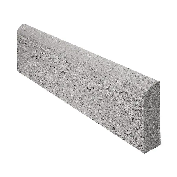 Prix Réduit Bordure en béton Square P1 - Gris - L.100xl.8xH.21cm ALKERN