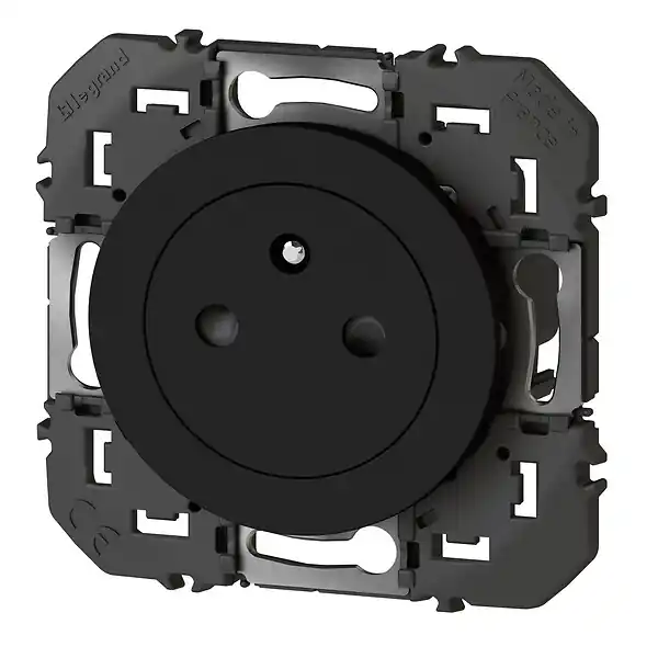 Usine Directe Prise de courant 2P+T Dooxie 16A Noir LEGRAND