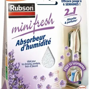 Absorbeur d‘humidité Minifresh - Lavande - Lot de 2 sachets RUBSON Vente Flash