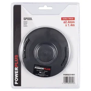 Offre Exclusive Bobine de rechange pour coupe-bordure - Fil nylon 2.4mm POWERPLUS