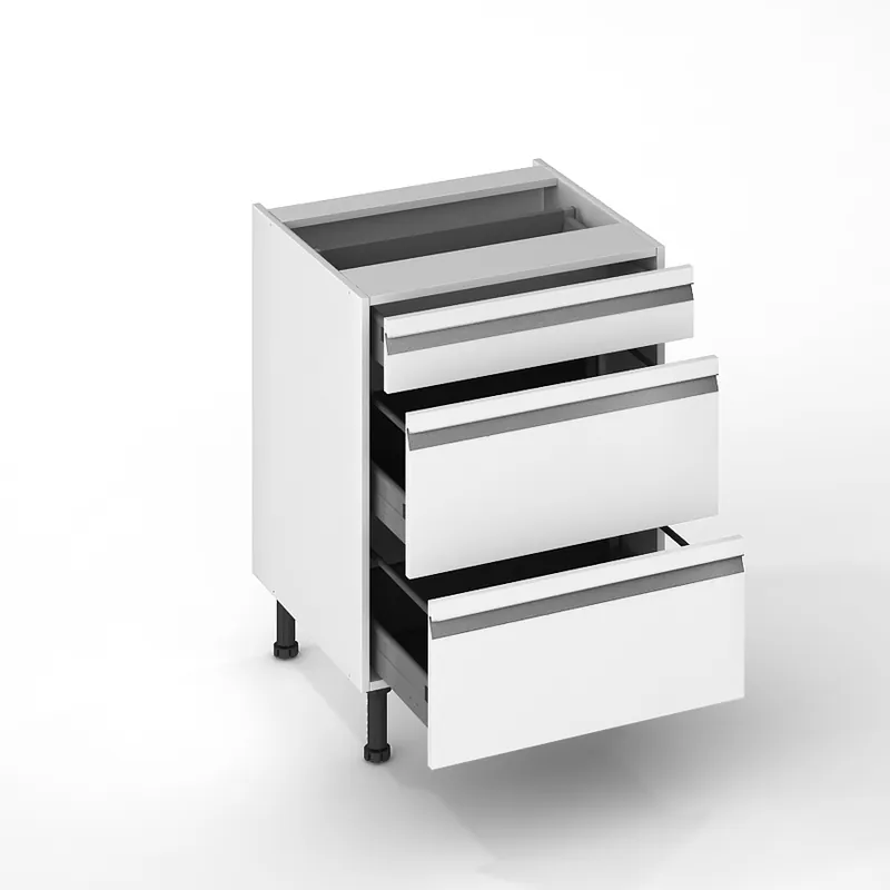 Meilleure Vente Façades tiroir pour meuble de cuisine Ibiza blanche 70 x 60 cm par 3 OFITRES