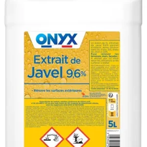 Désinfectant concentré - Extrait de javel 9,6% - 5L ONYX Soldes