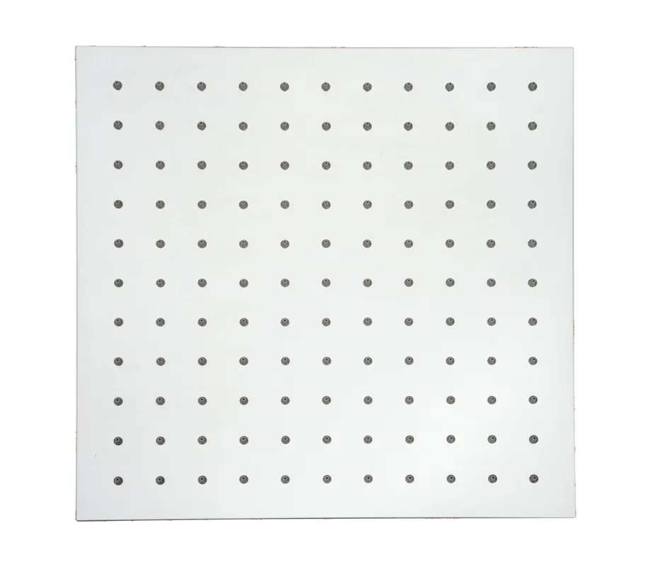 Réduction Tête de douche carrée extra plate en inox chromée 300 x 300 mm Inoxa ESSEBAGNO