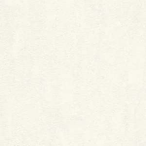 Produit De Marque Papier peint expansé uni Bruges blanc 53 cm x 10 m AS CREATION