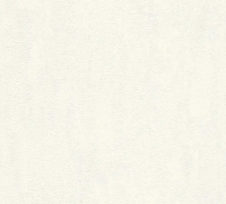 Produit De Marque Papier peint expansé uni Bruges blanc 53 cm x 10 m AS CREATION