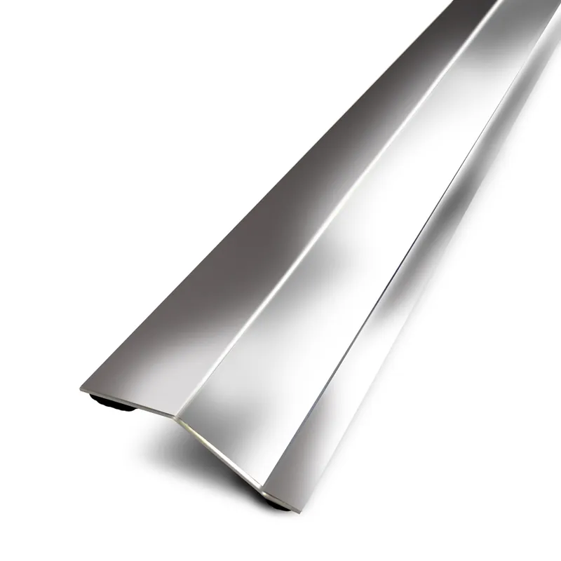 Nouveauté Barre de seuil multiniveau adhésif inox 5 x 83 cm GERFLOR