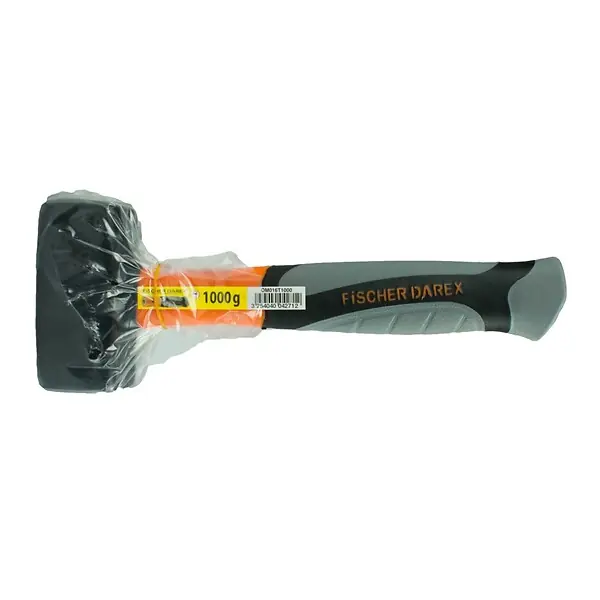 Haute Qualité Massette 1Kg - Acier forgé - Manche antivibration 255mm FISCHER DAREX