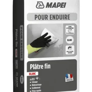 Plâtre fin blanc 2,5 kg MAPEI Jusqu'à Épuisement Des Stocks