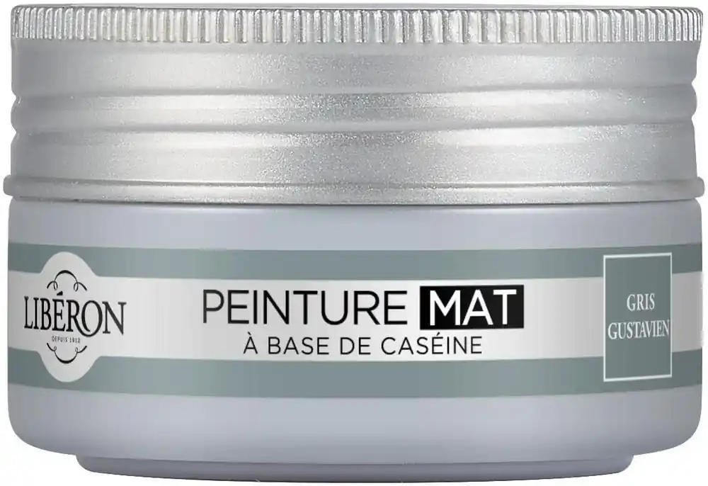 Affaire À Saisir Peinture meuble bois à la caséine mat gris gustavien 75 ml LIBERON