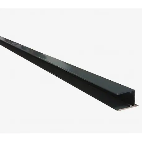 Profilé d‘obturation pour plaque polycarbonate alvéolaire 16 mm laqué blanc ou gris L 98 cm Gris anthracite RAL 7016, ep.16 mm, L.98 cm MCCOVER Seulement Aujourd'hui