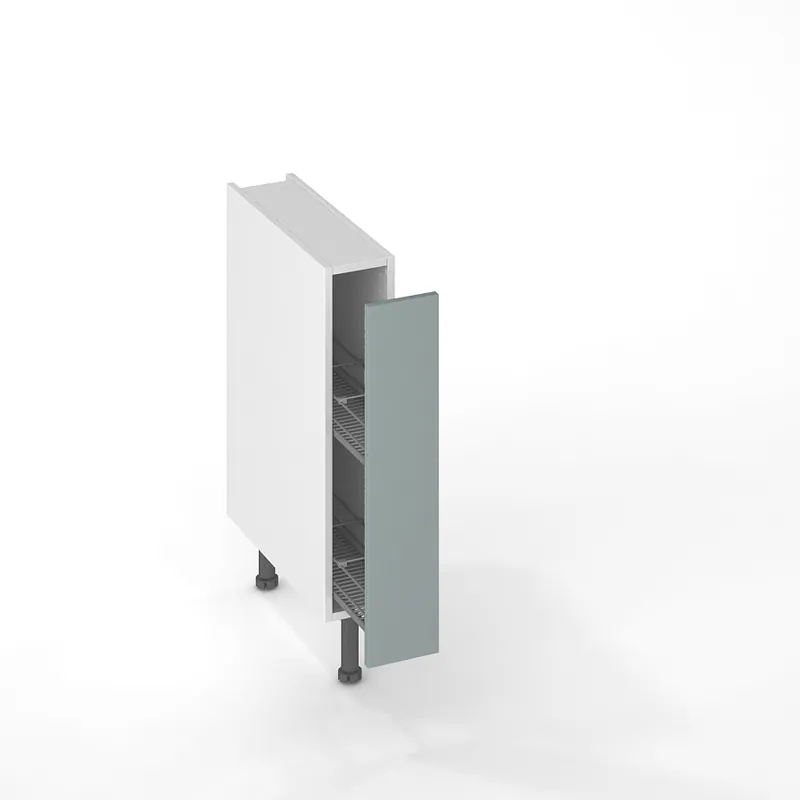 Acheter En Ligne Façade pour meuble range-épices Lotus vert d‘eau mat 70 x 15 cm OFITRES